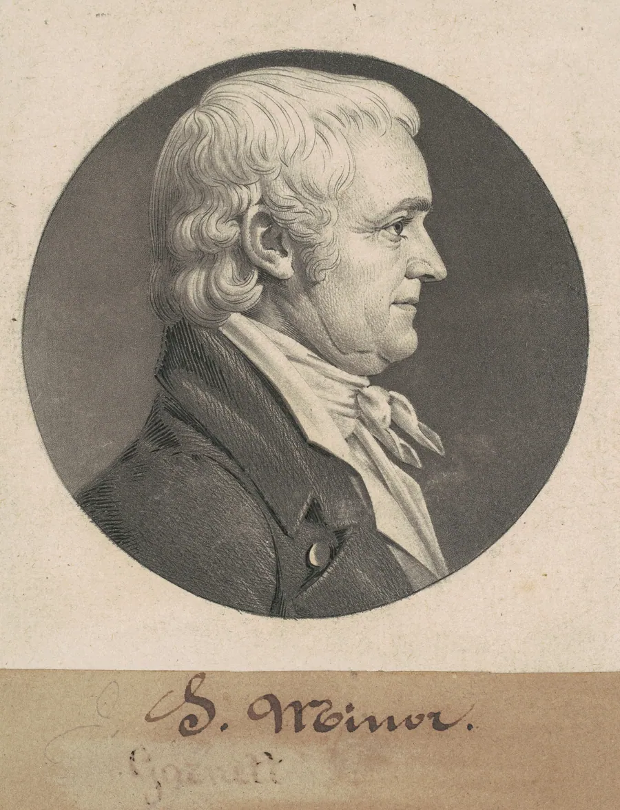 John Minor III by Charles B. J. Févret de Saint-Mémin