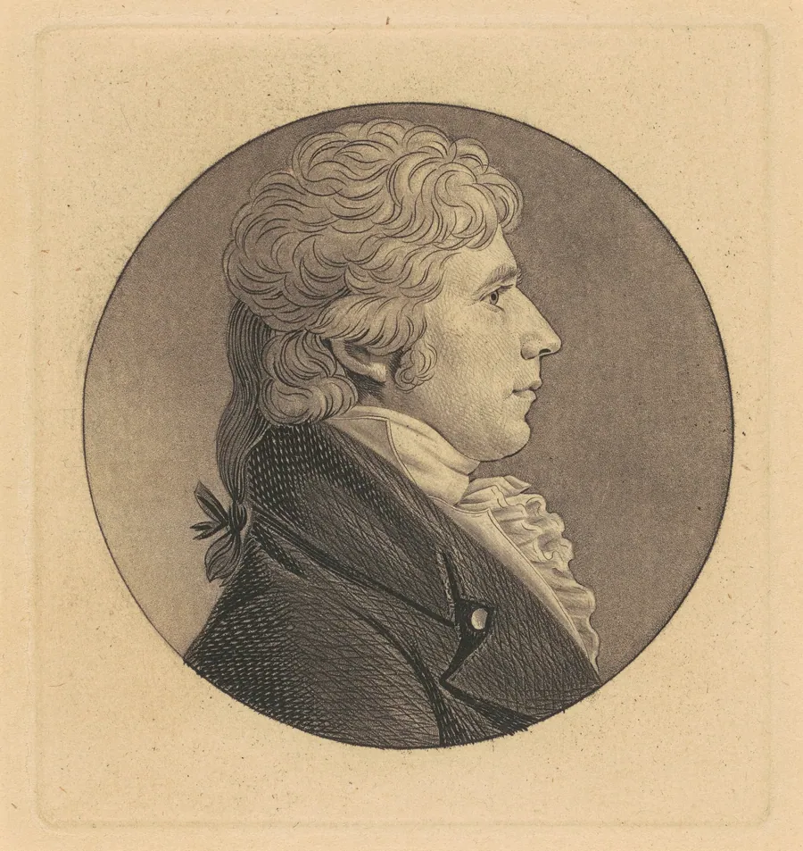 James Campbell by Charles B. J. Févret de Saint-Mémin