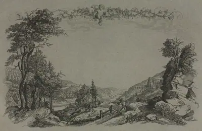 Six Views of Heidelberg Castle: Cover, Hunting Scene