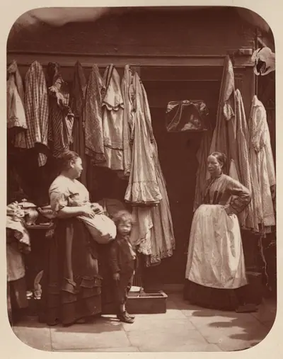 An Old Clothes Shop, Seven Dials