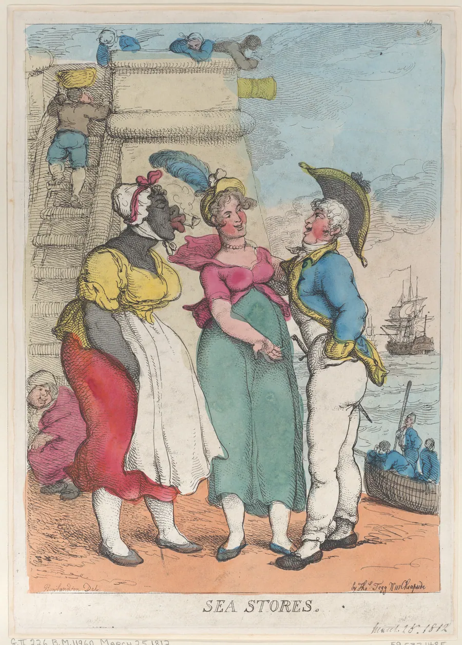 Sea Stores by Thomas Rowlandson