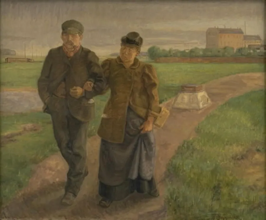 Udkanten af Nørrebro by Peter Rostrup Bøyesen