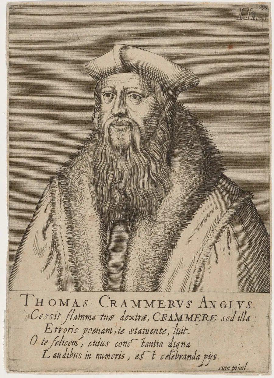 Thomas Cranmer, Archbishop of Canterbury by Hendrik Hondius I