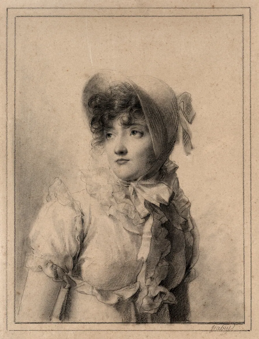 Portrait of Comtesse Starjinska by Eugène Isabey