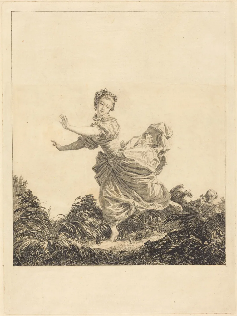La Fuite à dessein (The Pre-Arranged Flight) by Charles François Adrien Macret
