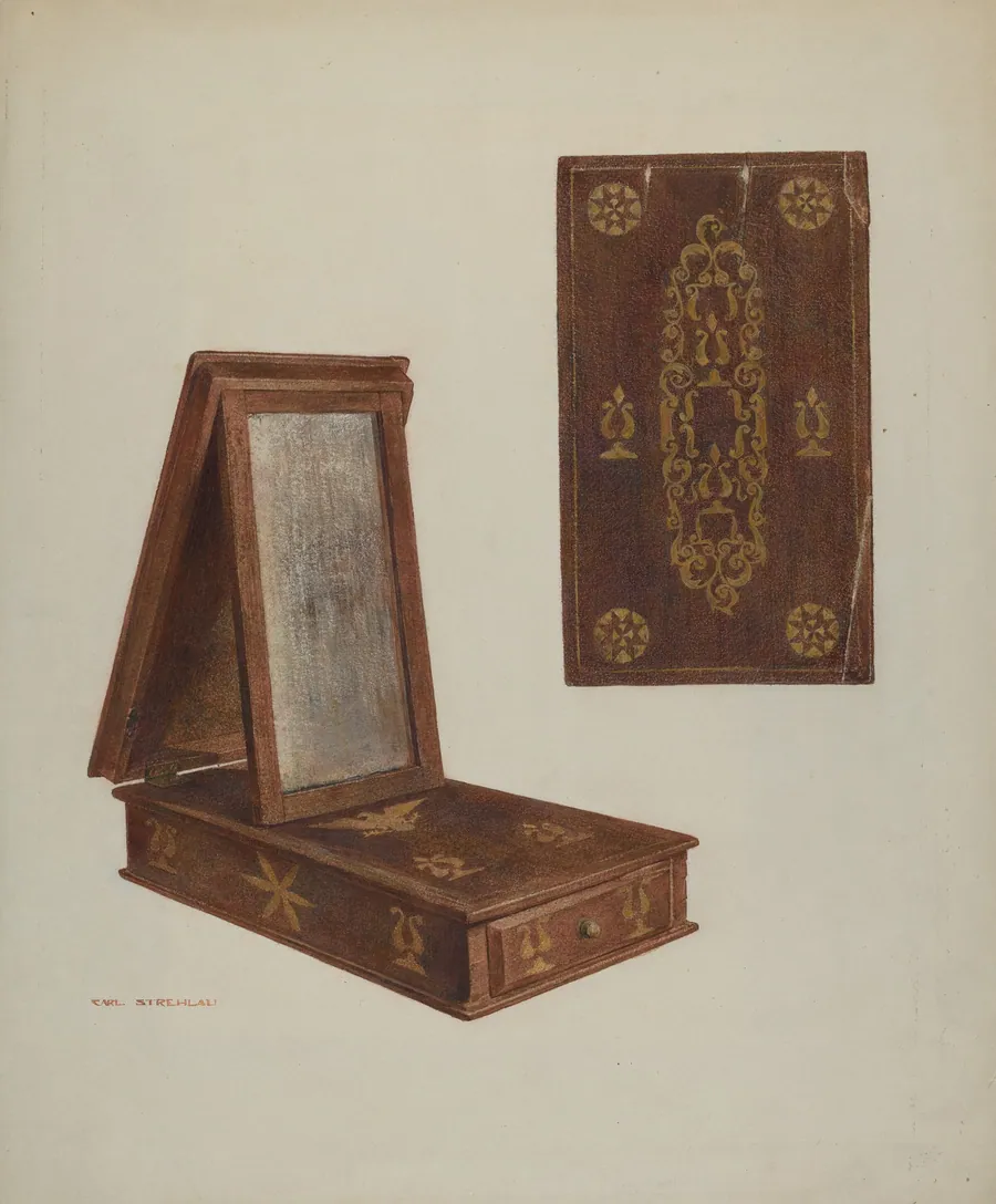 Pa. German Toilet Box by Carl Strehlau