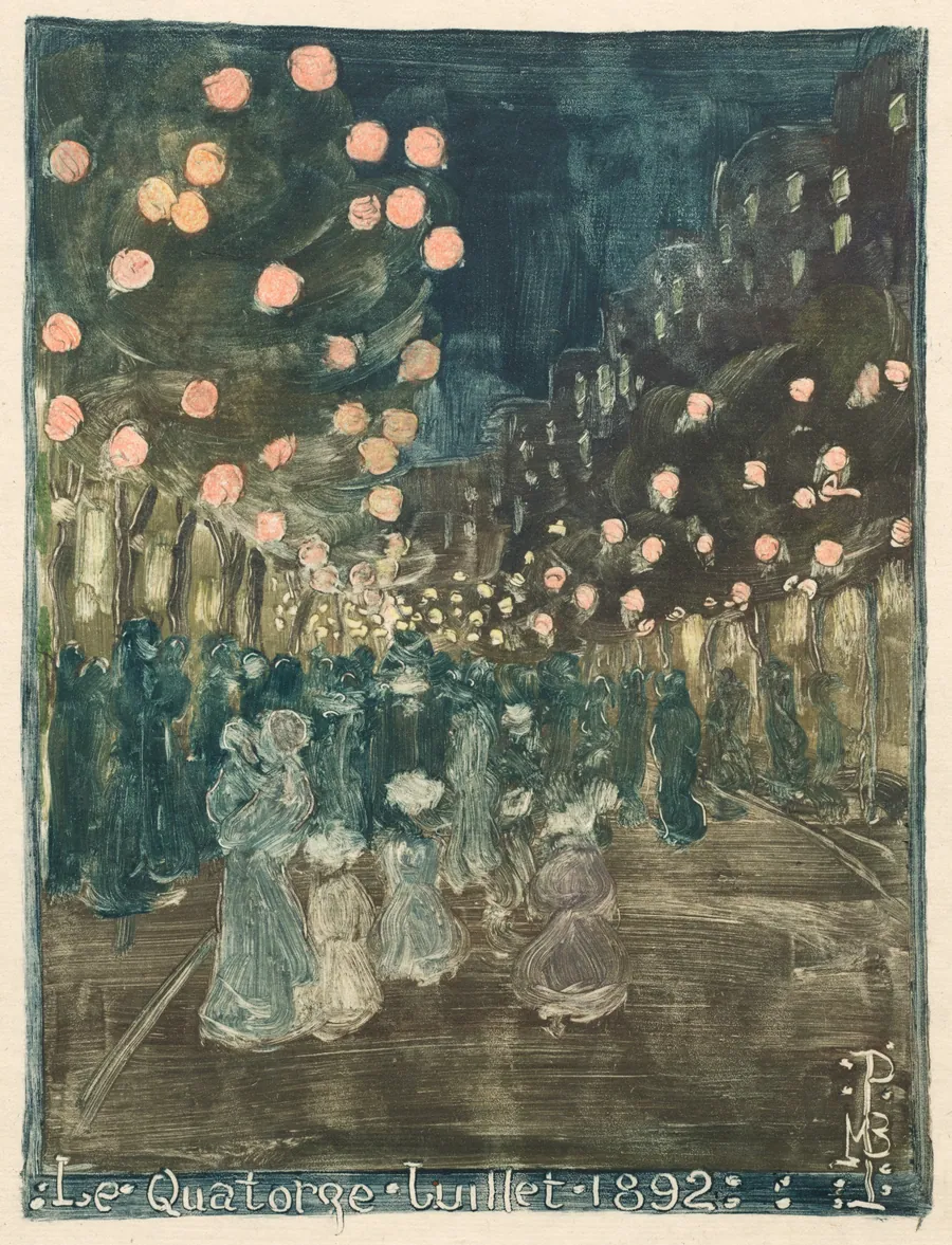 Bastille Day by Maurice Prendergast
