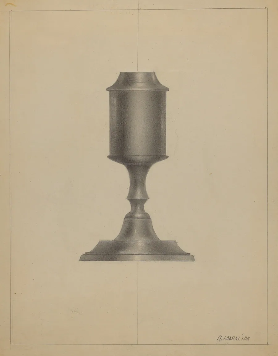 Whale Oil Lamp by Arsen Maralian