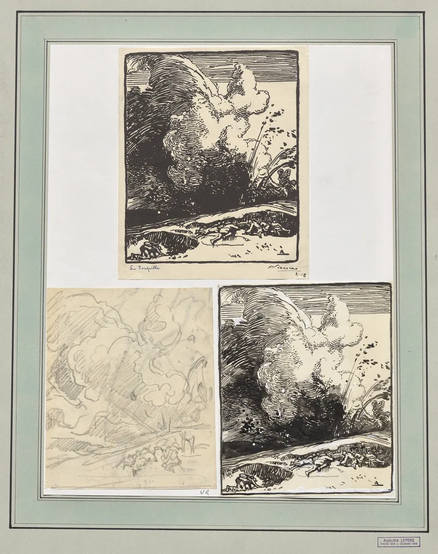 The Mine by Auguste Louis Lepère