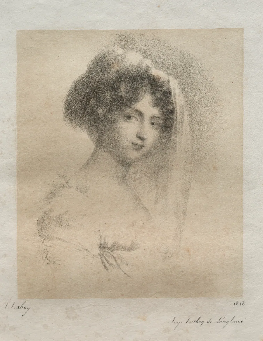 Mme. Horace Vernet by Jean-Baptiste Isabey