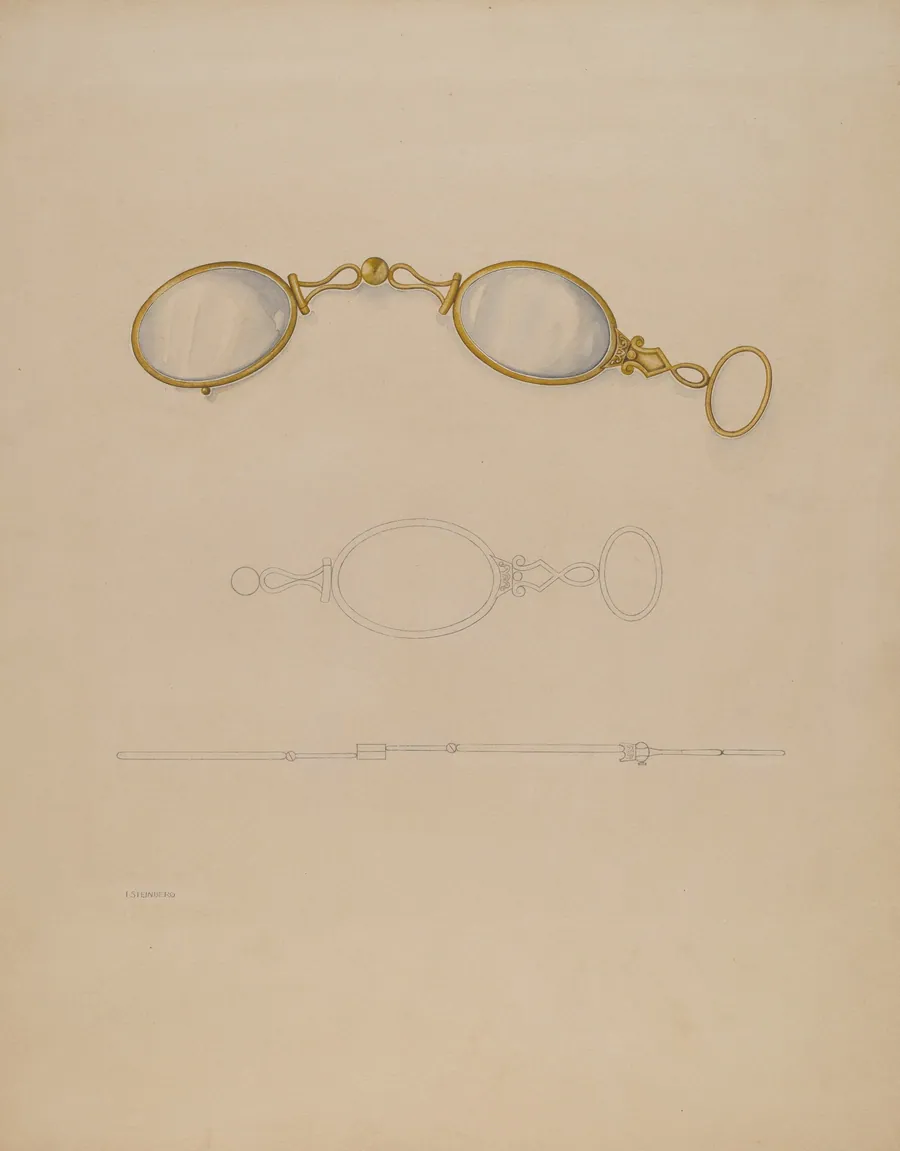 Lorgnette by Isidore Steinberg