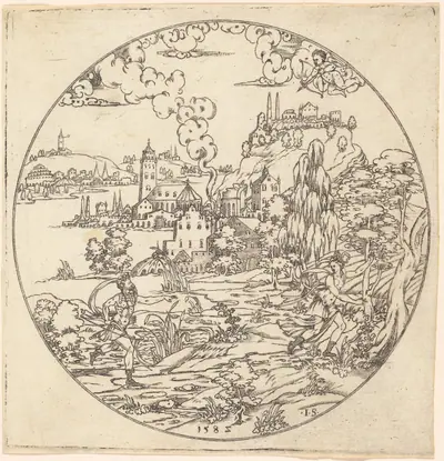 Apollo Pursuing Daphne