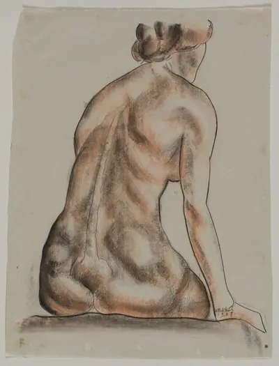 Model at the Club