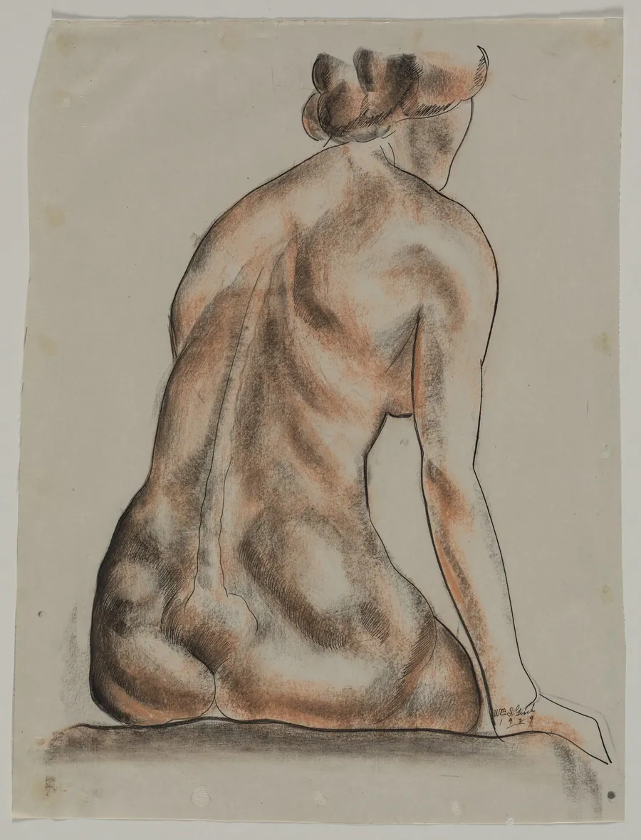 Model at the Club by William S. Gisch