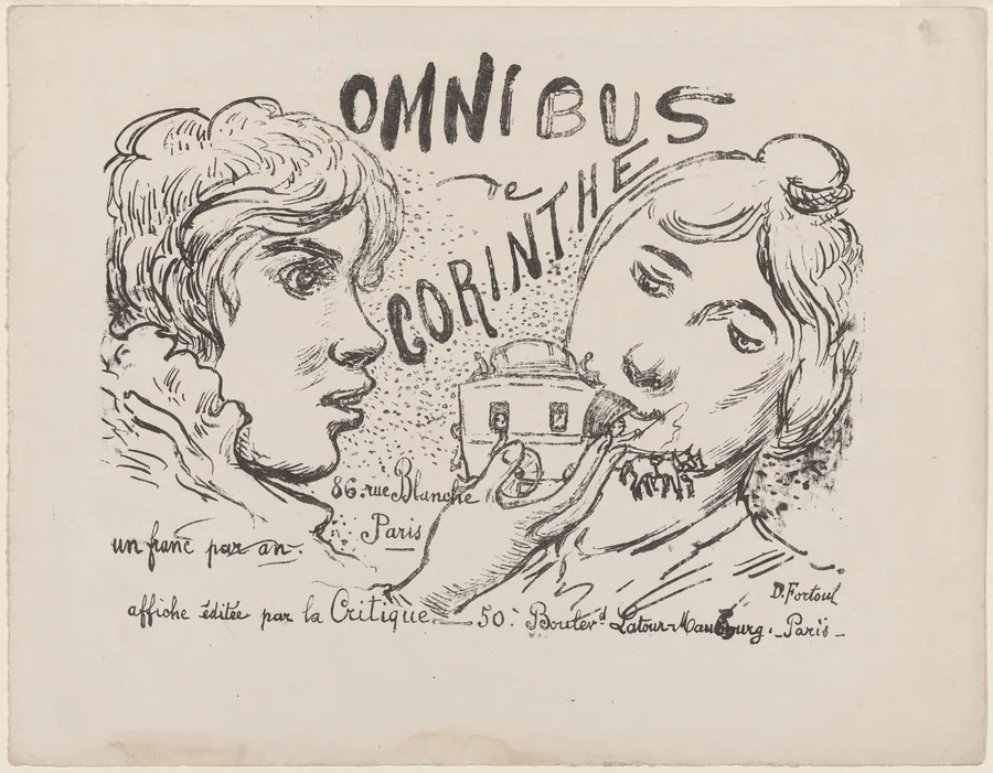 Supplement to "L'Omnibus de Corinthe" by Désiré Fortoul