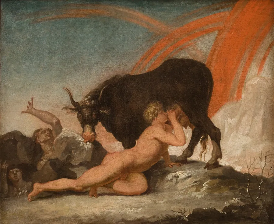 Ymer dier koen Ødhumbla by Nicolai Abildgaard
