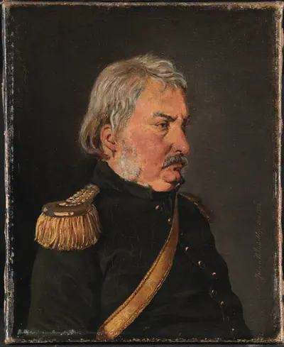Oberst Joachim Theodor Lundbye, kunstnerens fader