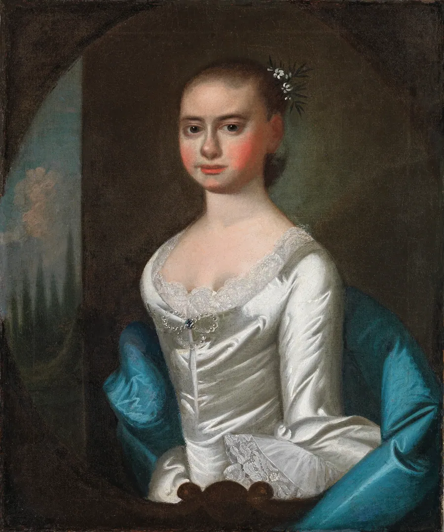Polly Ouldfield of Winyah by Jeremiah Theus, born Chur, Switzerland 1716-died Charleston, SC 1774