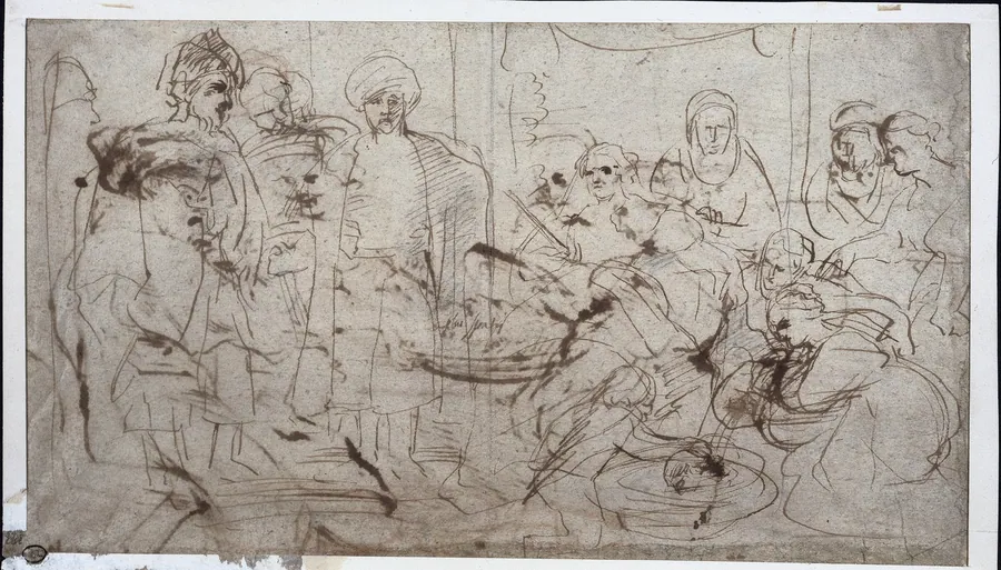 Tomyris with the Head of Cyrus (verso) by Peter Paul Rubens