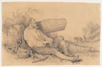 Sleeping Field Worker