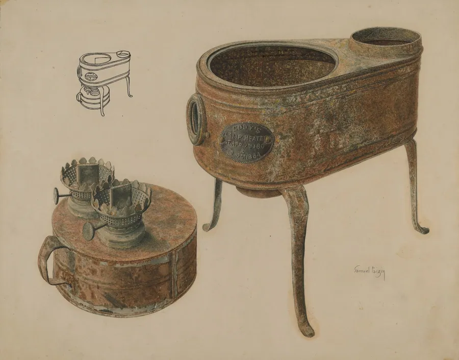 Kerosene Lamp Heater by Samuel Faigin