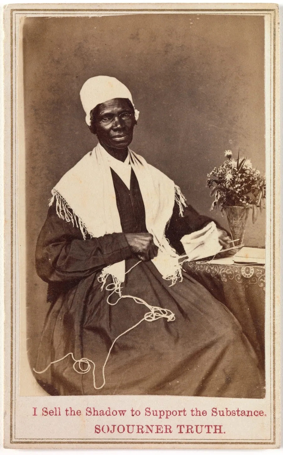 Sojourner Truth, "I Sell the Shadow to Support the Substance" by Sojourner Truth