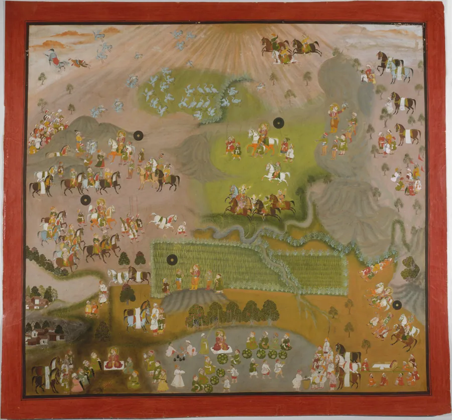 Painting by Shiva and Dayal