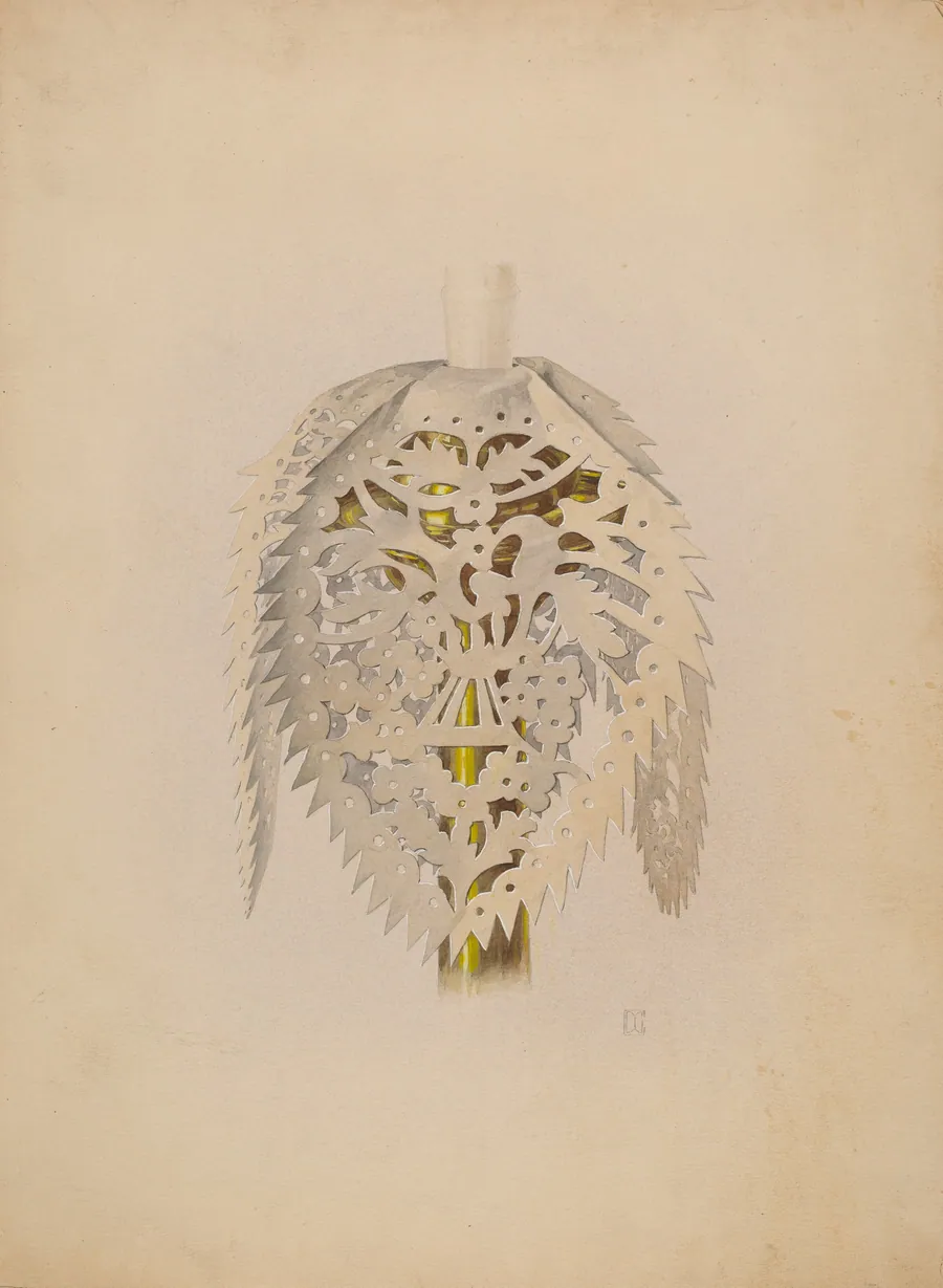 Drapery for Candlestick by Douglas Campbell