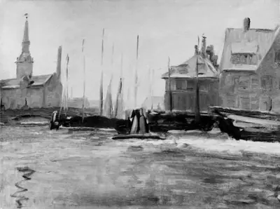 Knippelsbro. Vinter