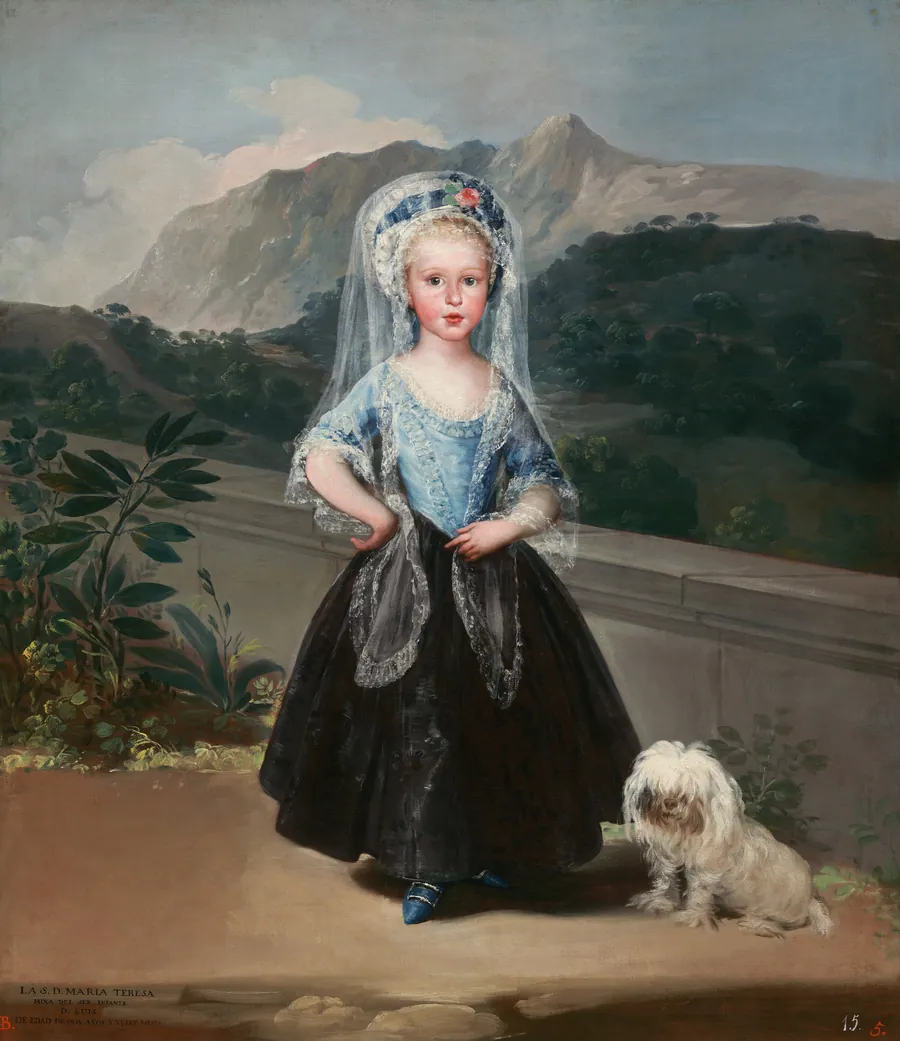 María Teresa de Borbón y Vallabriga, later Condesa de Chinchón by Francisco Goya