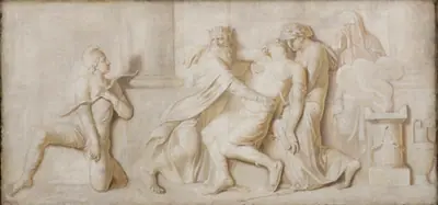 Achilleus' død for Paris' pileskud