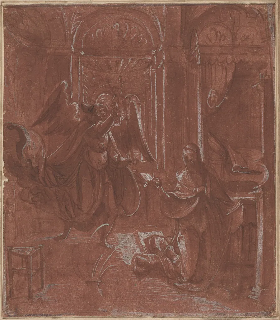 The Annunciation by German 16th Century