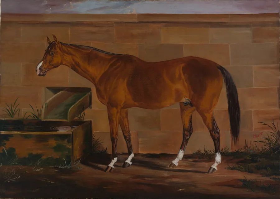 Portrait of Lexington by Thomas J. Scott, born Tullytown, PA-died Lexington, KY 1888