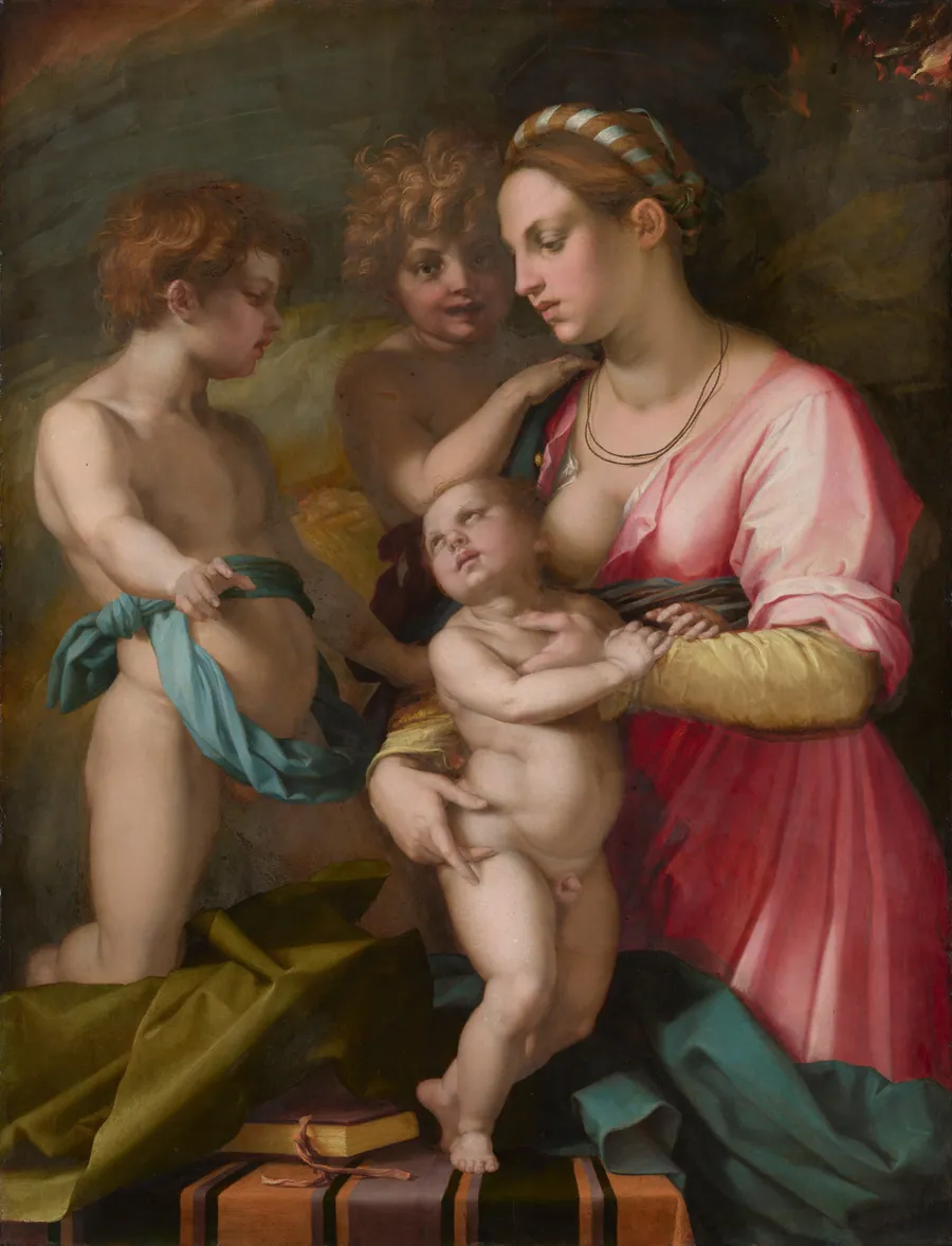 Charity by Andrea del Sarto