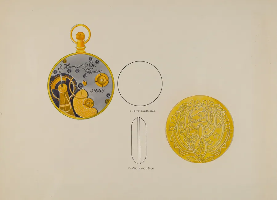 Watch, Frame and Case by Harry G. Aberdeen