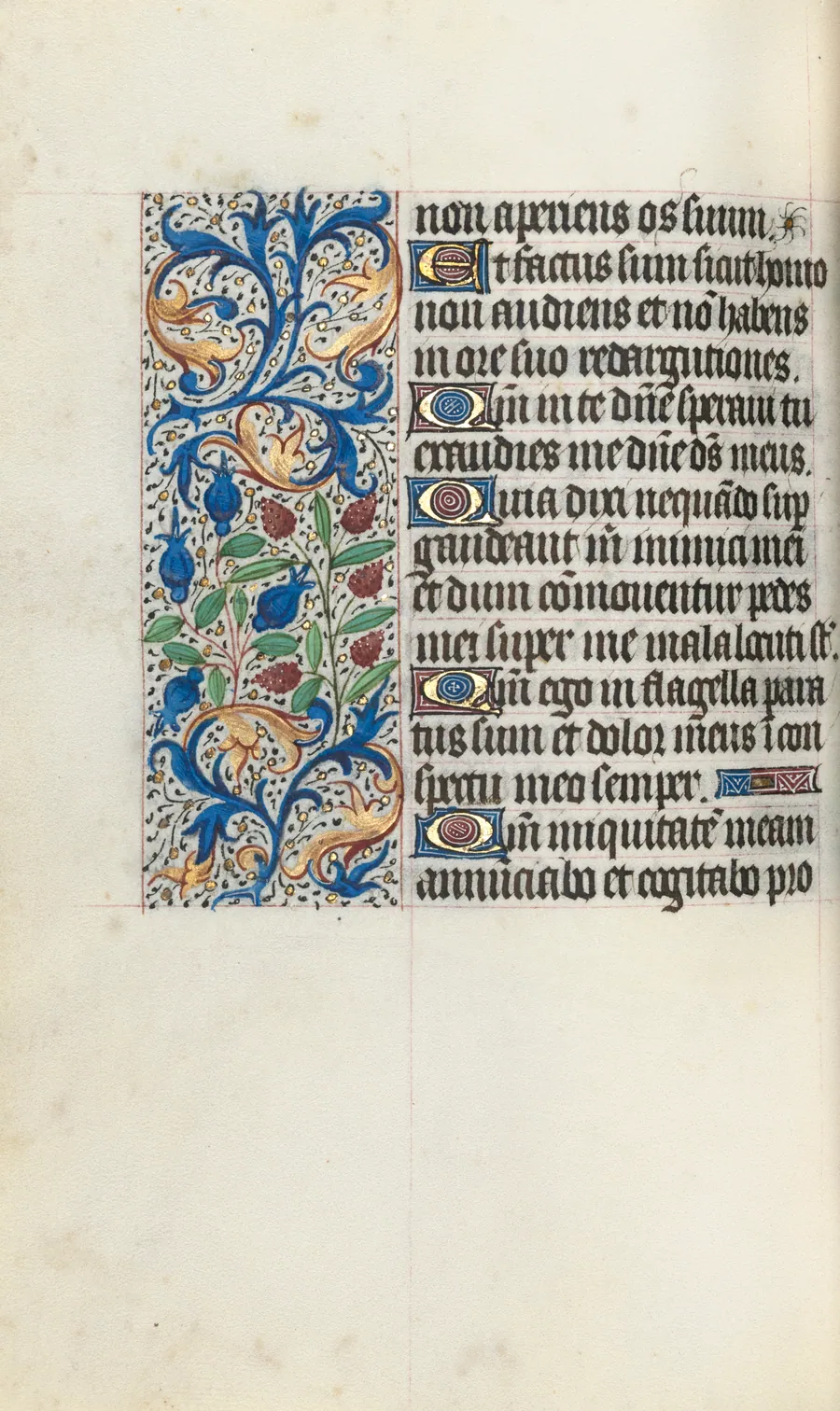 Book of Hours (Use of Rouen): fol. 84v by Master of the Geneva Latini
