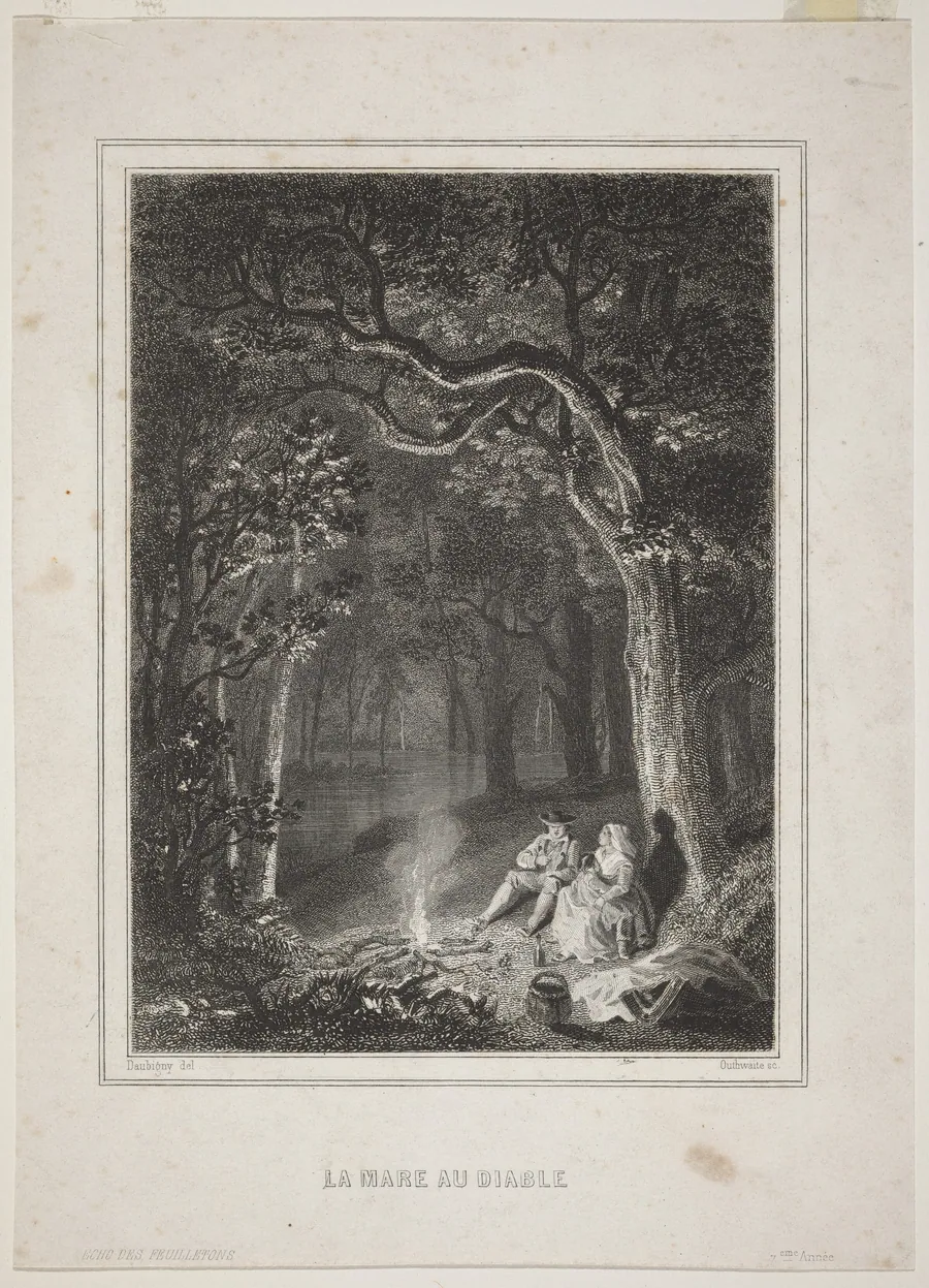 La Mare au diable by Jean Jacques Outhwaite