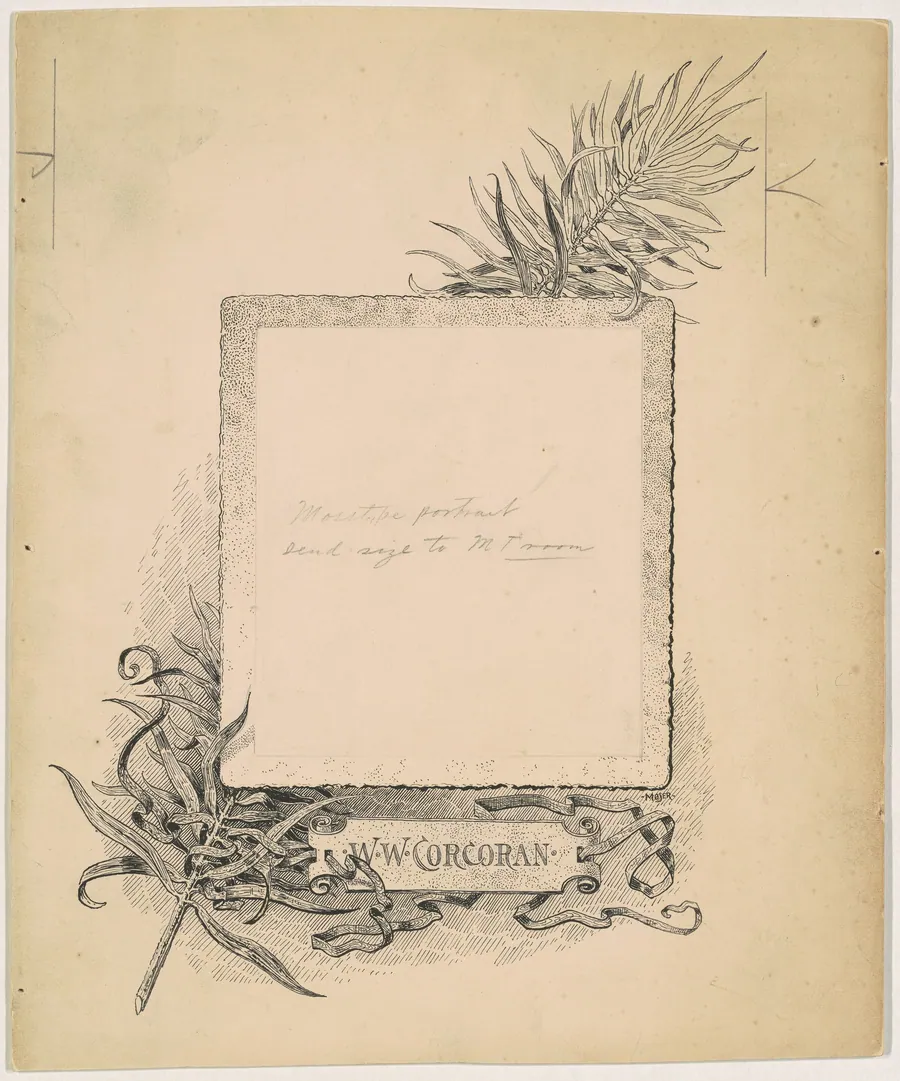 1892 Corcoran Gallery of Art Catalogue by James Henry Moser
