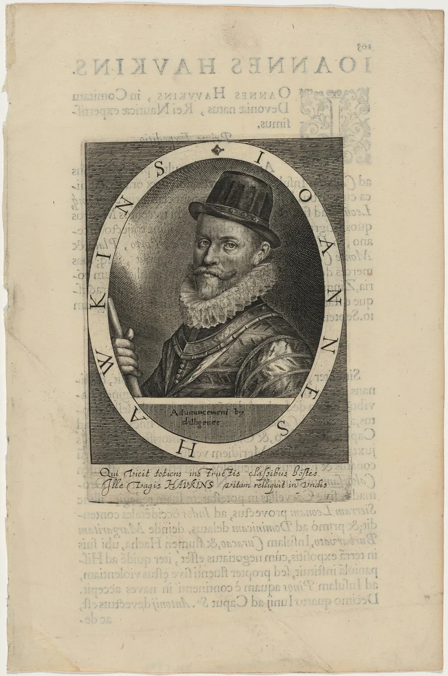 Sir John Hawkins by Magdalena van de Passe