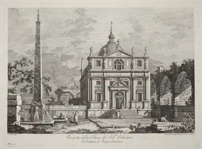 Prospetto della Chiesa del SS. Salvatore