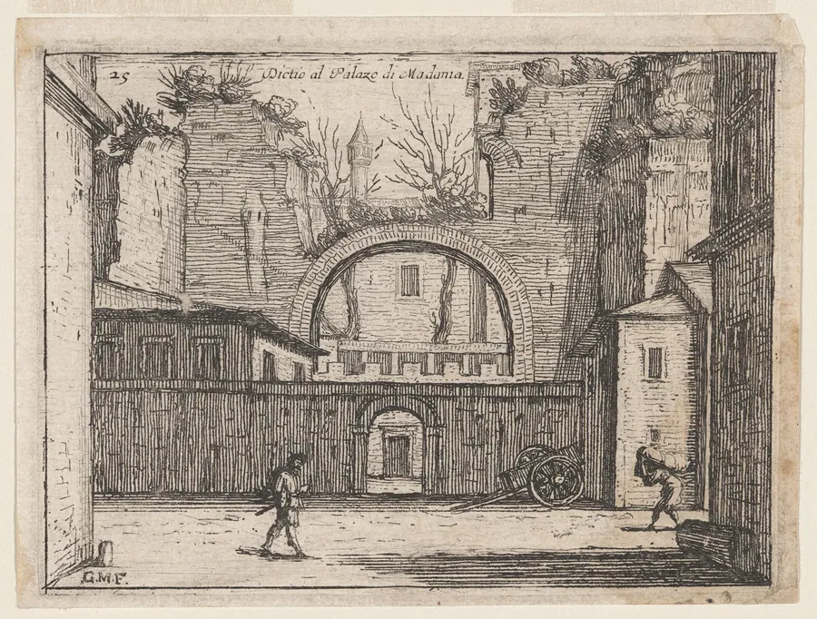 Dictio al Palazo di Madama by Giovanni Battista Mercati