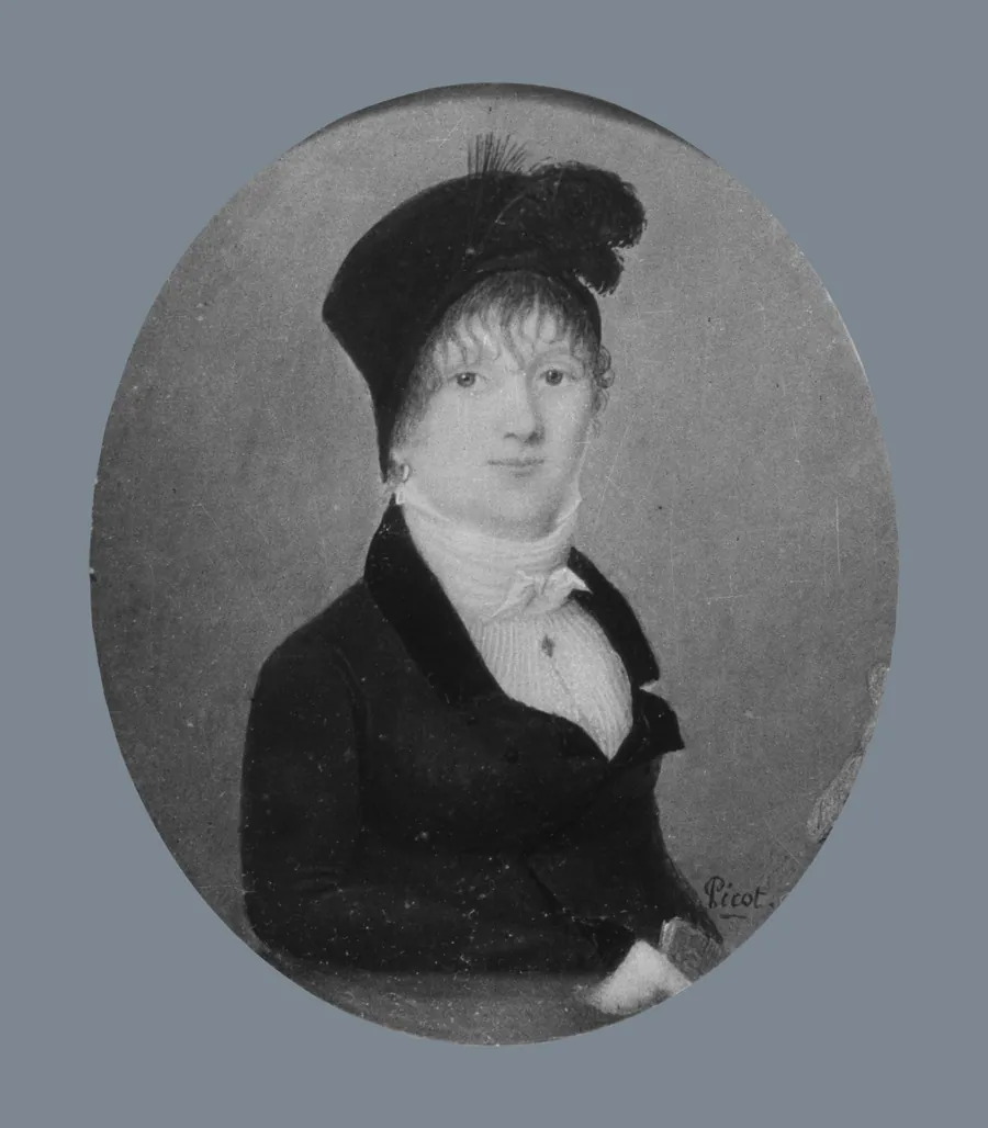 Portrait of a Lady by Joseph-Pierre Picot de Limoelan de Cloriviere