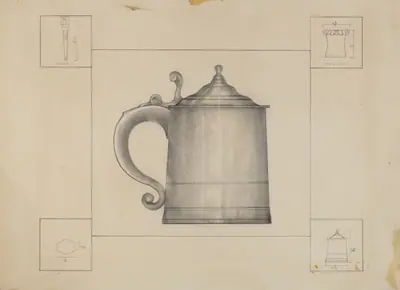 Pewter Tankard