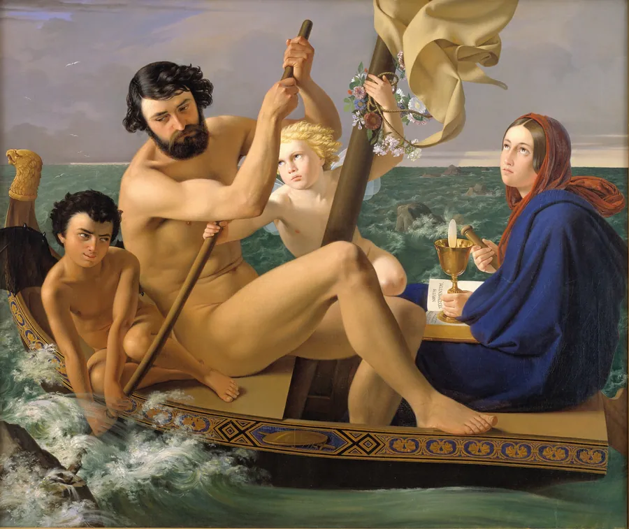 Manddommen. Fra serien: De fire menneskealdre by Ditlev Blunck