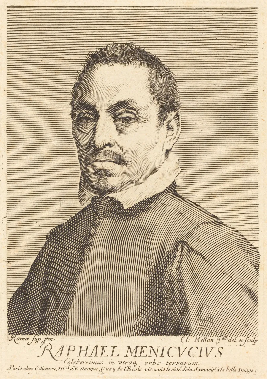 Raffaello Menicucci by Claude Mellan
