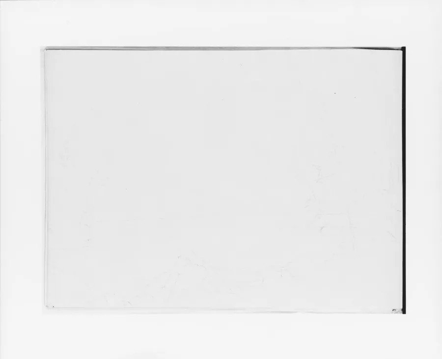 Sketch of a River or Lake Shore (from Sketchbook) by Thomas Hewes Hinckley