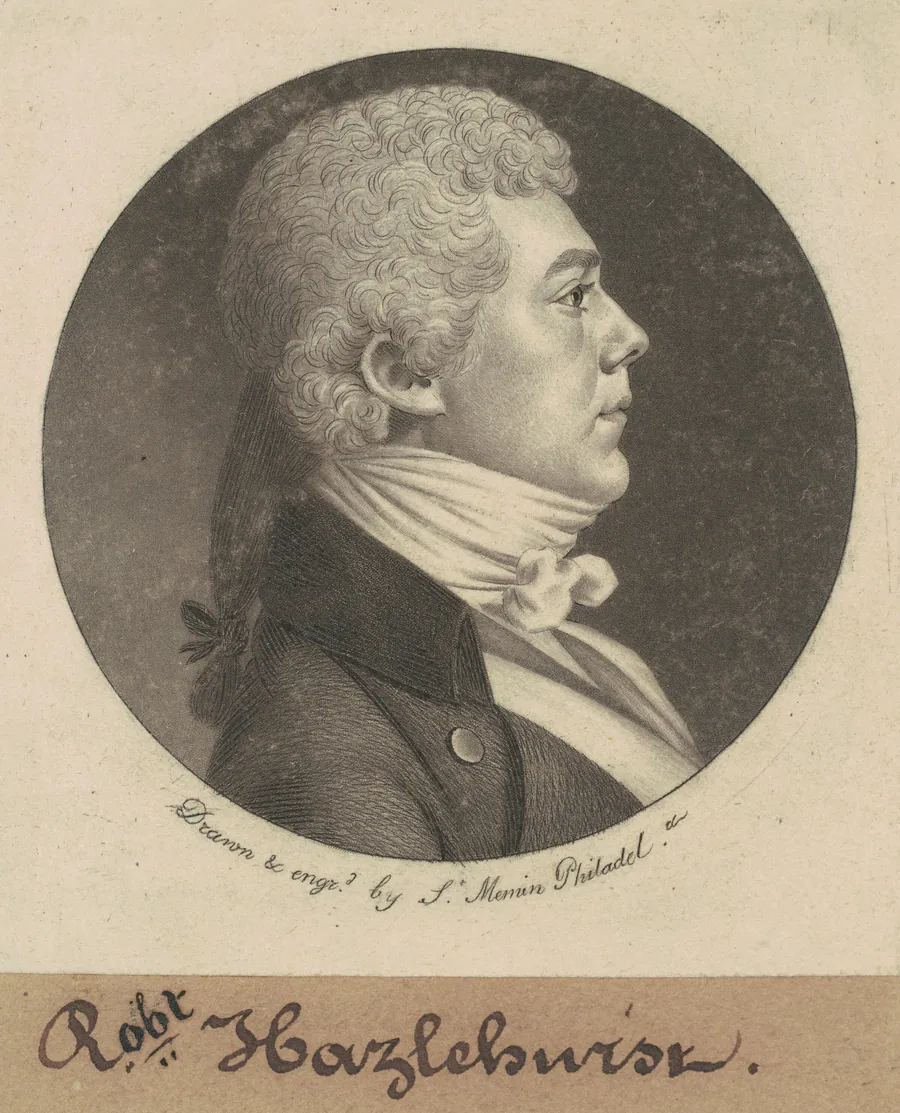 Robert Hazlehurst by Charles B. J. Févret de Saint-Mémin
