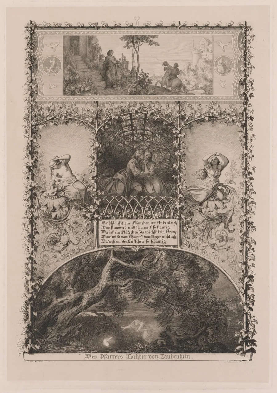 Des Pfarrers Tochter von Taubenhein (The Parson's Daughter from Taubenhain) by Eugen Napoleon Neureuther