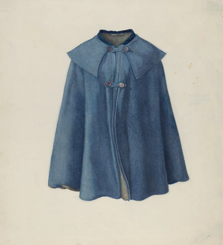 Woman's Cape by Helen E. Gilman