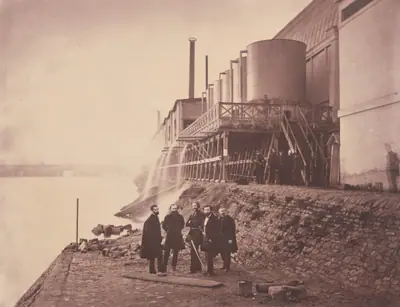 Water Tanks Outside of Annex, Paris Exposition Universelle